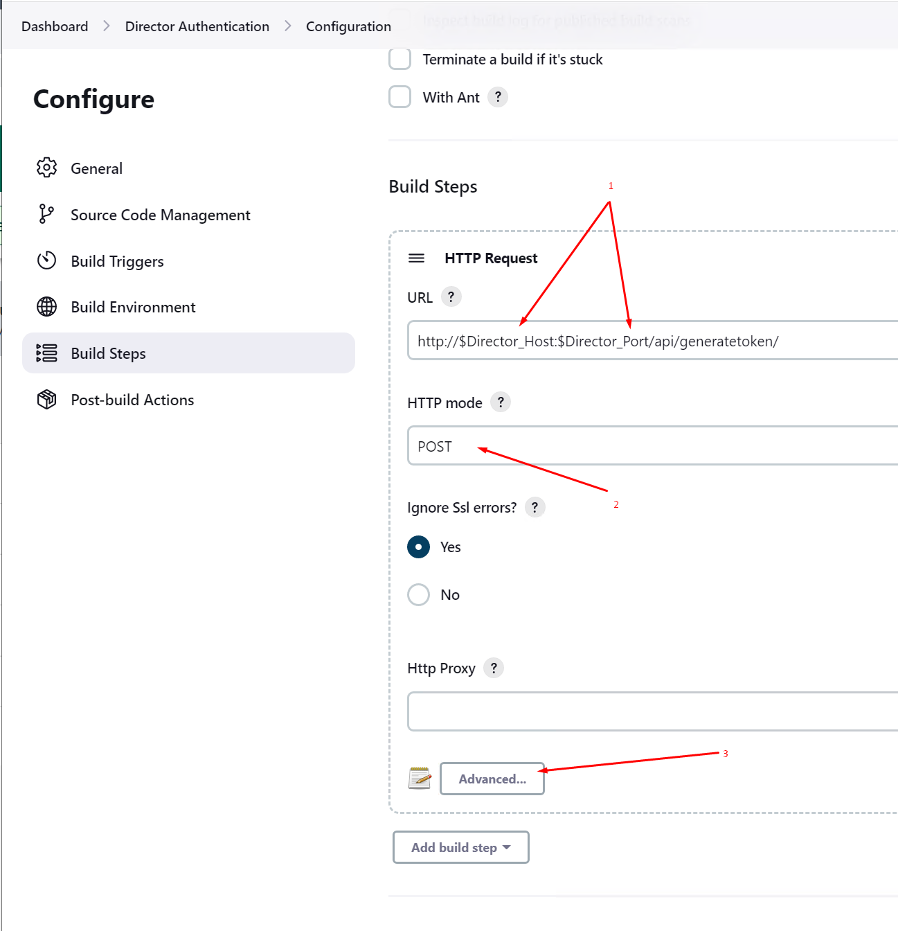Automai Director APIs using Jenkins