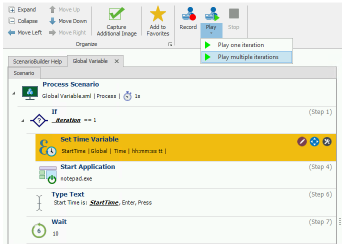 Understanding variables and their functions in ScenarioBuilder